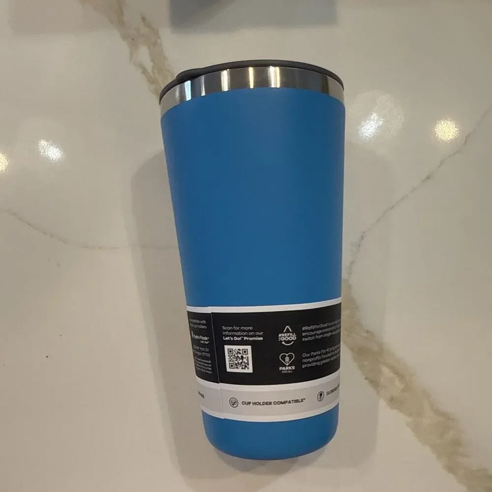NEW Hydro Flask All Around Stainless Steel Tumbler, Pacific Blue 28 oz